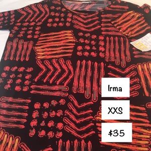 XXS LuLaRoe Irma